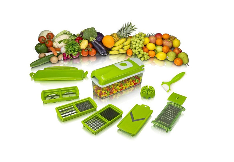 Nicer Dicer - сецко за овошје и зеленчук со 11 различни ножиња