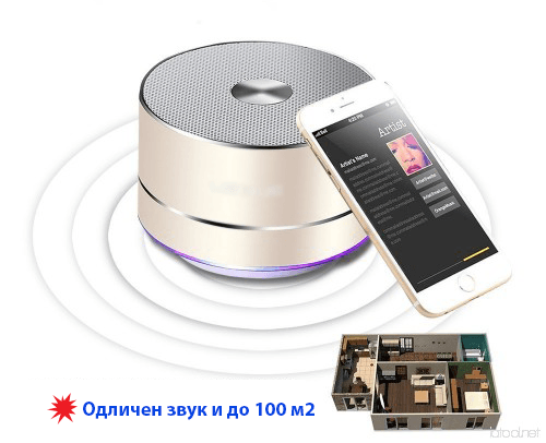 Лесно пренослив Bluetooth звучник - НОВО